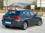 BMW 116d 2018 134490km GPS Leder Parkeersensoren Cruise, Autos, Argent ou Gris, Achat, Euro 6, Entreprise