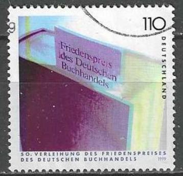 Duitsland 1999 - Yvert 1907 - 50ste Vredesprijs (ST) beschikbaar voor biedingen