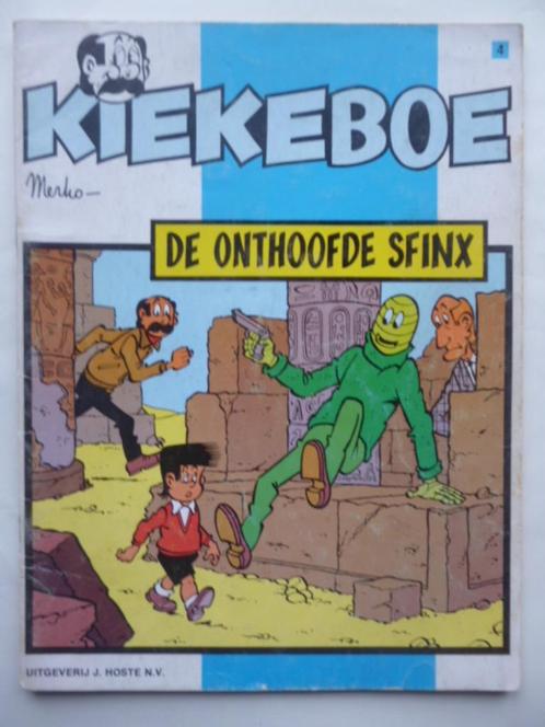 Kiekeboe - Uitgaven Hoste - 5 strips - 1ste druk - Merho, Boeken, Stripverhalen, Gelezen, Meerdere stripboeken, Ophalen of Verzenden