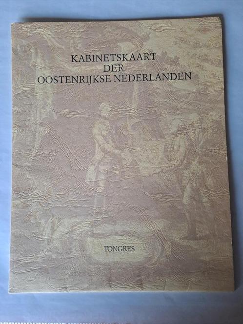 Kaarten, Ferraris, Tongeren, Boeken, Atlassen en Landkaarten, Zo goed als nieuw, Overige atlassen, België, Voor 1800, Ophalen