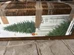 Kerstboom met versiering 240x122, Ophalen, Zo goed als nieuw, Rond
