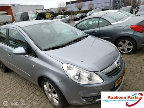 Portier Opel Corsa D 1.4 ('06-'15) rechtsvoor grijs 5-deurs, Auto-onderdelen, Carrosserie, Deur, Opel, Voor, Rechts, Gebruikt