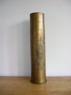 zeldzame grote WO1 trench art obus 1918 overwinning 10.5cm, Verzamelen, Militaria | Algemeen, Ophalen of Verzenden, Landmacht