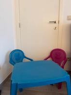 Kindertafel en stoelen, Kinderen en Baby's, Ophalen, Gebruikt, Tafel(s) en Stoel(en)