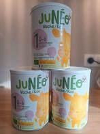 Lot de 3 boîtes Juneo vache 1 (bio), Enfants & Bébés, Comme neuf, Enlèvement ou Envoi