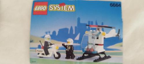 Politie Lego 6664 Chopper Cops, Kinderen en Baby's, Speelgoed | Duplo en Lego, Gebruikt, Lego, Complete set, Ophalen of Verzenden