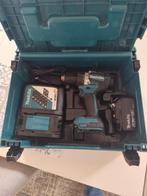 Makita schroef-boormachine met box en lader en batterij, Doe-het-zelf en Bouw, Gereedschap | Boormachines, Ophalen of Verzenden