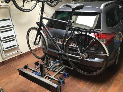 Twinny load fietsdrager 3 fietsen kantelbaar, Auto diversen, Fietsendragers, Gebruikt, Trekhaakdrager, 3 fietsen of meer, Brede banden