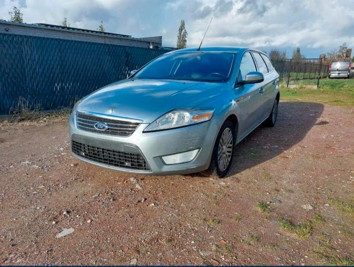 Ford mondeo ghia automaat 2.0D, Auto's, Ford, Particulier, Mondeo, Diesel, Euro 4, Break, Automaat, Zilver of Grijs, Zwart, Leder