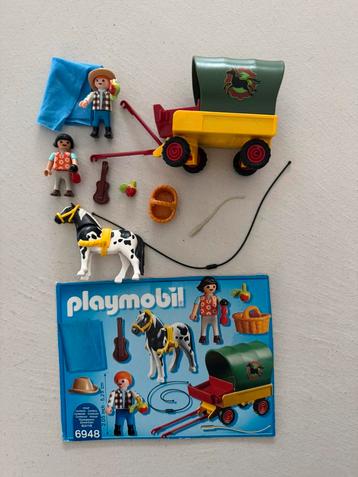Playmobil 6948 - picknick met ponywagen. beschikbaar voor biedingen