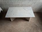 marmeren salontafel, Huis en Inrichting, Ophalen, Gebruikt