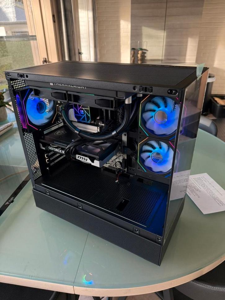 Game PC Nieuw I7 265k, 32GB DDR5, RTX 5060Ti, Waterkoeling, Informatique & Logiciels, Ordinateurs de bureau, Neuf, 4 Ghz ou plus
