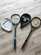 2 squashrackets in perfecte staat, Sport en Fitness, Squash, Racket, Ophalen of Verzenden, Met hoes, Zo goed als nieuw
