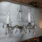 Kroonluchter klein 5 lichtpunten voor kleine ruimte slaapkmr, Antiek en Kunst, Ophalen of Verzenden