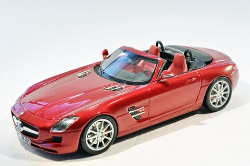 1/43 Mercedes SLS AMG Roadster 2011 - Schuco Pro.R43, Hobby en Vrije tijd, Modelauto's | 1:43, Zo goed als nieuw, Auto, Schuco