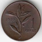 Turquie : 1 Kurus 1970 KM #895a Ref 13681, Enlèvement ou Envoi, Monnaie en vrac, Autres pays
