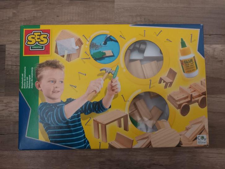 SES Creative - Kit de menuiserie, Enfants & Bébés, Jouets | Éducatifs & Créatifs, Comme neuf, Bricolage, Construction, Découverte