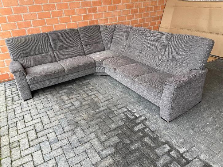 Ruim hoeksalon - goede staat, Huis en Inrichting, Zetels | Complete zithoeken, Gebruikt, Stof, Ophalen