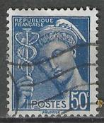 Frankrijk 1936/1941 - Yvert 414A - Type Mercure - 50 c. (ST), Postzegels en Munten, Postzegels | Europa | Frankrijk, Verzenden