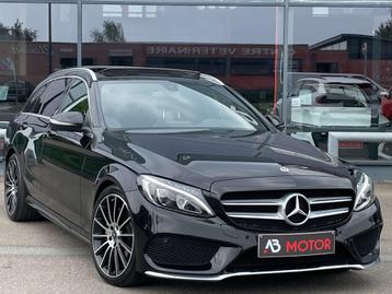 Mercedes-Benz C-Klasse 200 d PACK AMG 136CV PANO LED GPS CAM, Autos, Achat, Euro 6, Entreprise, 5 portes