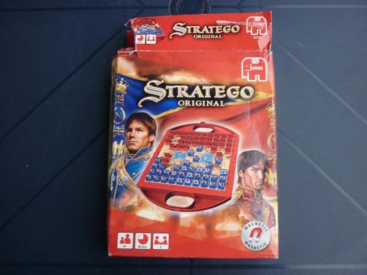 Jeu de société - Stratego Original magnetic de voyage, Hobby en Vrije tijd, Gezelschapsspellen | Bordspellen, Gebruikt, Een of twee spelers