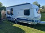Caravane fendt saphir 470, Caravans en Kamperen, Caravans, Frans bed, Rondzit, Bedrijf, Tot en met 4