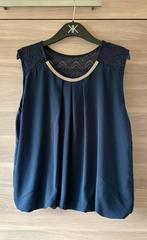 Blauw topje, Manches courtes, Comme neuf, Enlèvement, Bleu