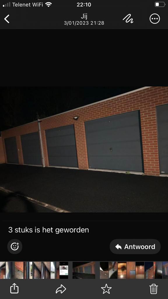 Nieuwbouw garage te huur centrum lichtervelde, Immo, Garages en Parkeerplaatsen