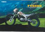 Moto Yamaha TY250Z Trial Scottish Brochure publicitaire, Verzenden, Gelezen