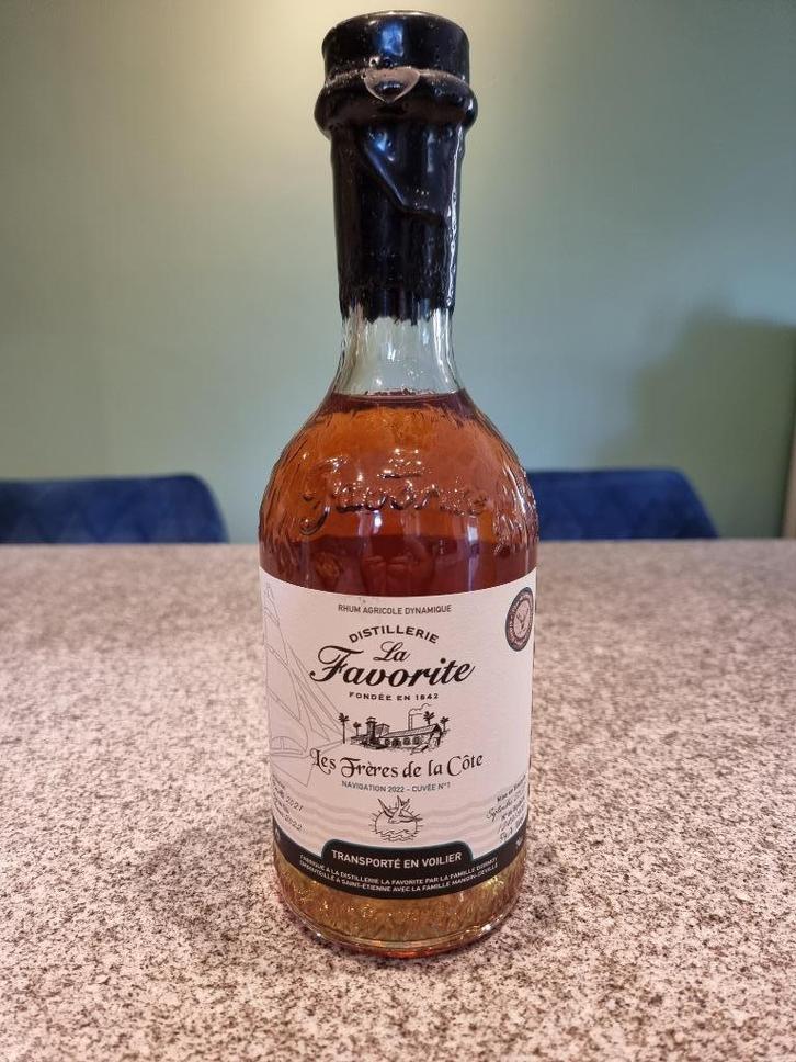 Rhum, de favoriet, de broers van de kust, batch 1, 2022, Verzamelen, Wijnen, Nieuw, Overige typen, Overige gebieden, Vol, Ophalen of Verzenden