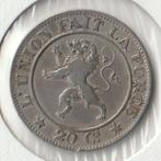 20 centimes 1861 Leopold 1, Ophalen of Verzenden, Losse munt