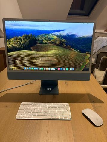 IMac M3 chip - 24 inch - 256 GB - 8GB RAM | Als nieuw beschikbaar voor biedingen