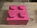 Boîte de rangement Lego rose foncé (25x25 cm), Enfants & Bébés, Jouets | Duplo & Lego, Enlèvement ou Envoi, Comme neuf, Briques en vrac