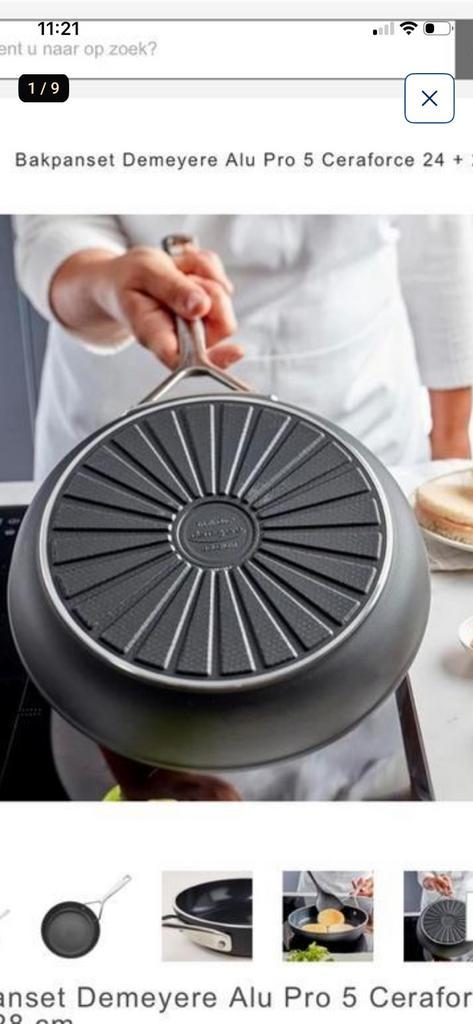 Kookpannen demeyere, Elektronische apparatuur, Kookplaten, Nieuw, Verzenden