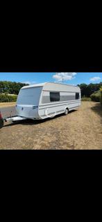 Tabbert vivaldi 560 td met voortent, Caravans en Kamperen, Douche, Tabbert, Vast bed