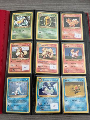 Pokemon WOTC kaartjes niet alles staat op de foto’s 