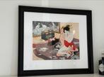Carmen CANTABELLA - Tintin au Japon (4/25) gesigneerd, Antiek en Kunst, Ophalen