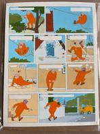 Suske en wiske Lambik originele pagina inkleur, Verzamelen, Ophalen of Verzenden, Suske en Wiske, Nieuw, Overige typen