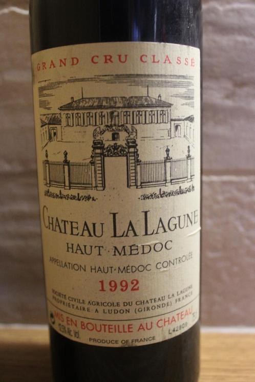 Chateau La Lagune 1992 Haut-Médoc 3e Grand Cru Classé 1855, Verzamelen, Wijnen, Zo goed als nieuw, Rode wijn, Frankrijk, Vol, Ophalen