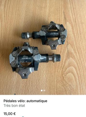 Pédales automatique beschikbaar voor biedingen