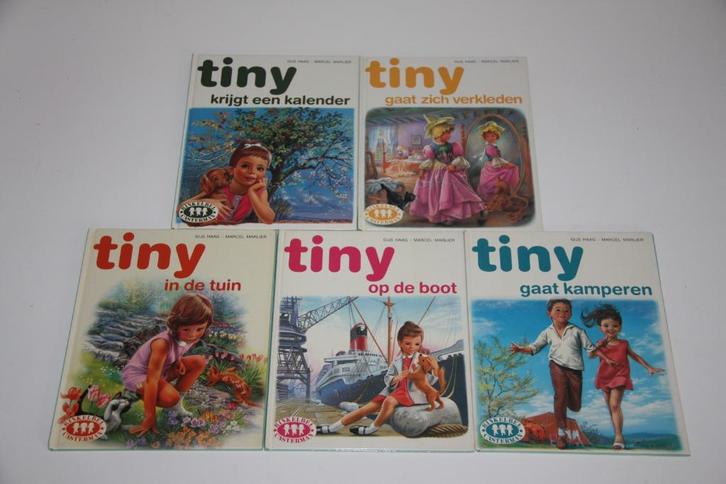 tiny boeken casterman * 5 stuks * Gilbert Delahaye * deel 1, Boeken, Kinderboeken | Jeugd | onder 10 jaar, Gelezen, Fictie algemeen
