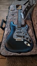 Fender stratocaster American Pro II Night blue, Muziek en Instrumenten, Snaarinstrumenten | Gitaren | Elektrisch, Ophalen, Zo goed als nieuw