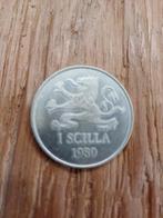 1 scilla 1980  (Schilde), Postzegels en Munten, Ophalen of Verzenden, Overig, Losse munt