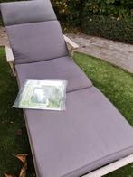 Teak houten ligbed, Ophalen, Gebruikt, Verstelbaar