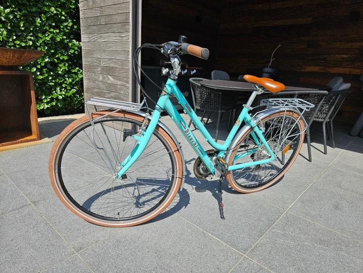 Meisjesfiets BIANCHI - NIEUW, Fietsen en Brommers, Fietsen | Meisjes, Nieuw, 18 inch, Versnellingen, Ophalen of Verzenden