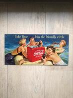 Panneau publicitaire Coca-Cola., Enlèvement, Comme neuf, Panneau publicitaire