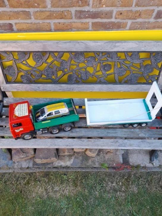 Bruder oude camion volvo team Willy+crossauto's Ford, Kinderen en Baby's, Speelgoed |Speelgoedvoertuigen, Gebruikt, Ophalen