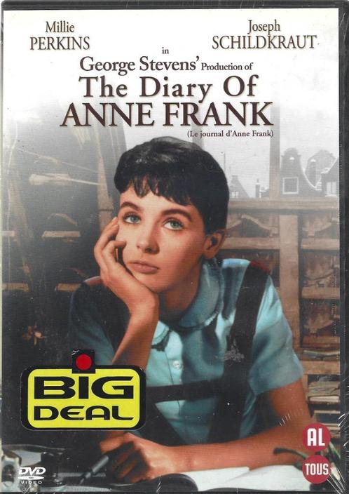 the diary of anne frank, Cd's en Dvd's, Dvd's | Drama, Nieuw in verpakking, Waargebeurd drama, Alle leeftijden, Ophalen of Verzenden