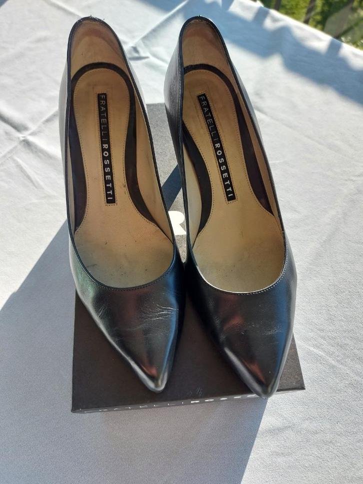 zwarte hakken schoen - Fratelli Rossetti - maat 39, Kleding | Dames, Schoenen, Gedragen, Schoenen met hoge hakken, Zwart, Ophalen of Verzenden