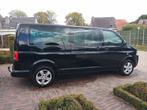 VW Multivan T5 lang, 8 pl, Auto's, 138 kW, 4 cilinders, Zwart, Leder